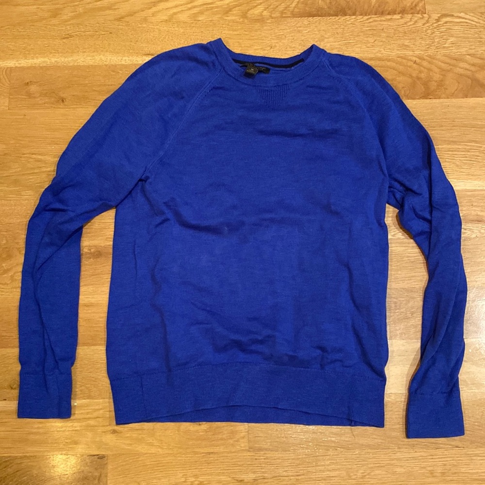 Banana Republic Men’s 100% Cotton Slub Sweater